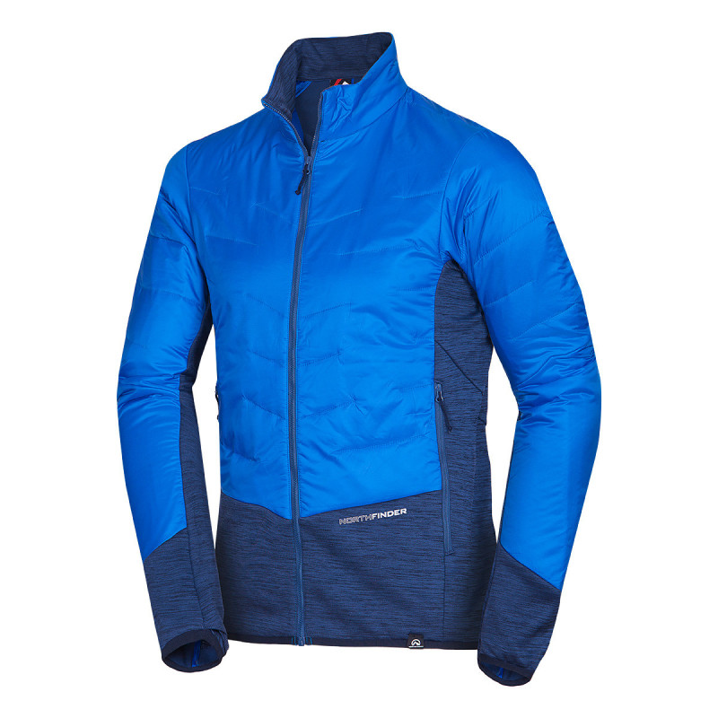 MI-3812OR men's hybrid windproof outdoor sweater with PrimaLoft - 
