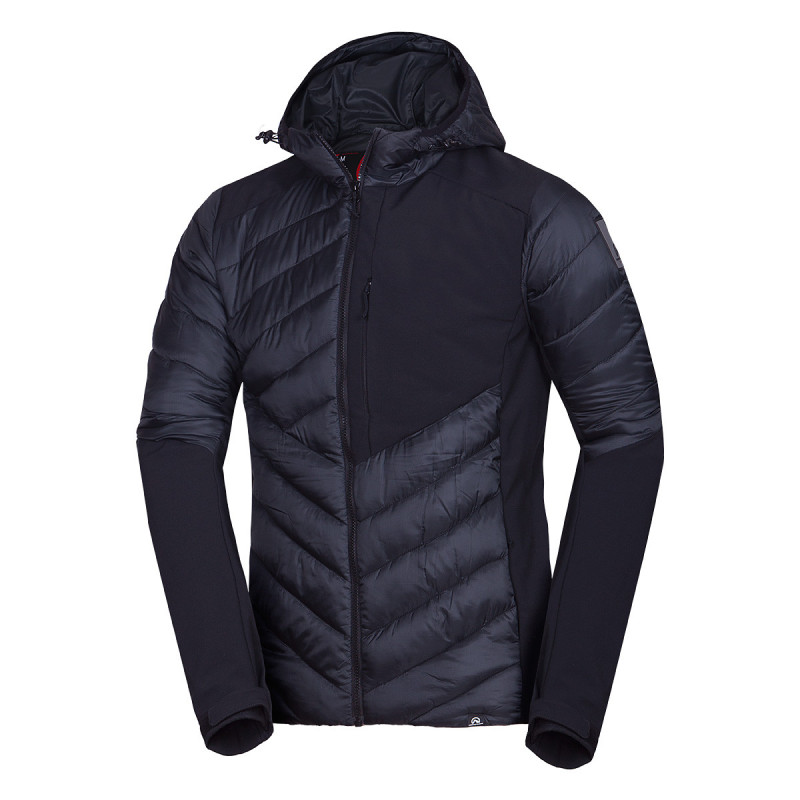 BU-5153SP men's urban insulated jacket combination with softshell - 