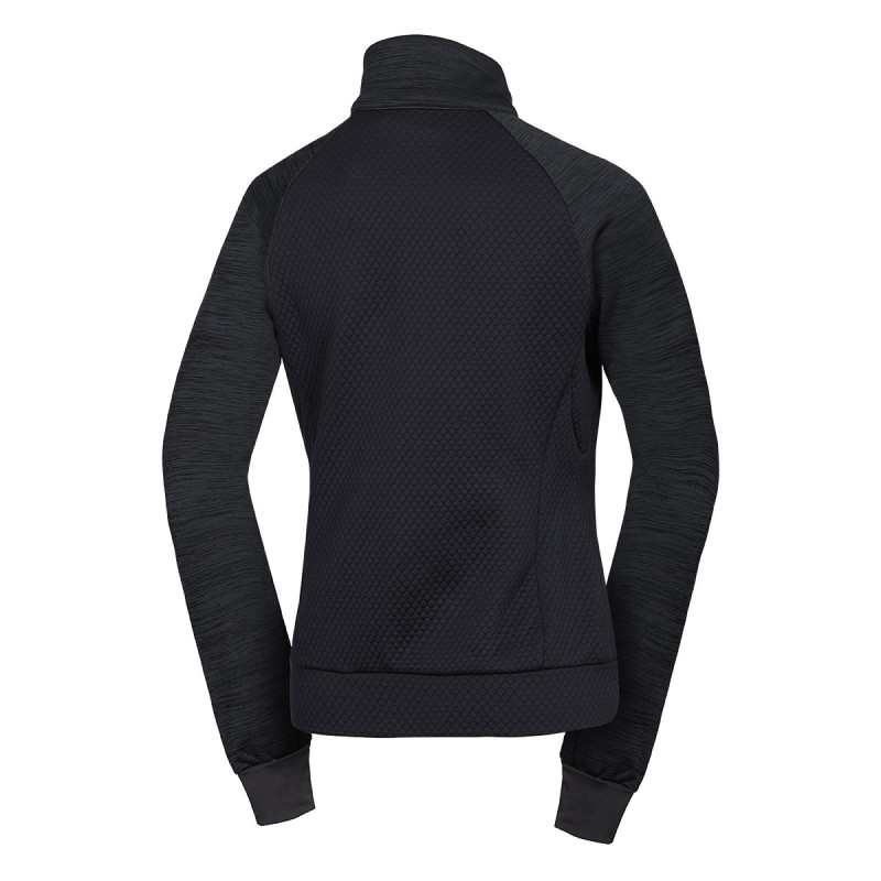 MI-4814OR women's outdoor melange active hoodie sweater - 