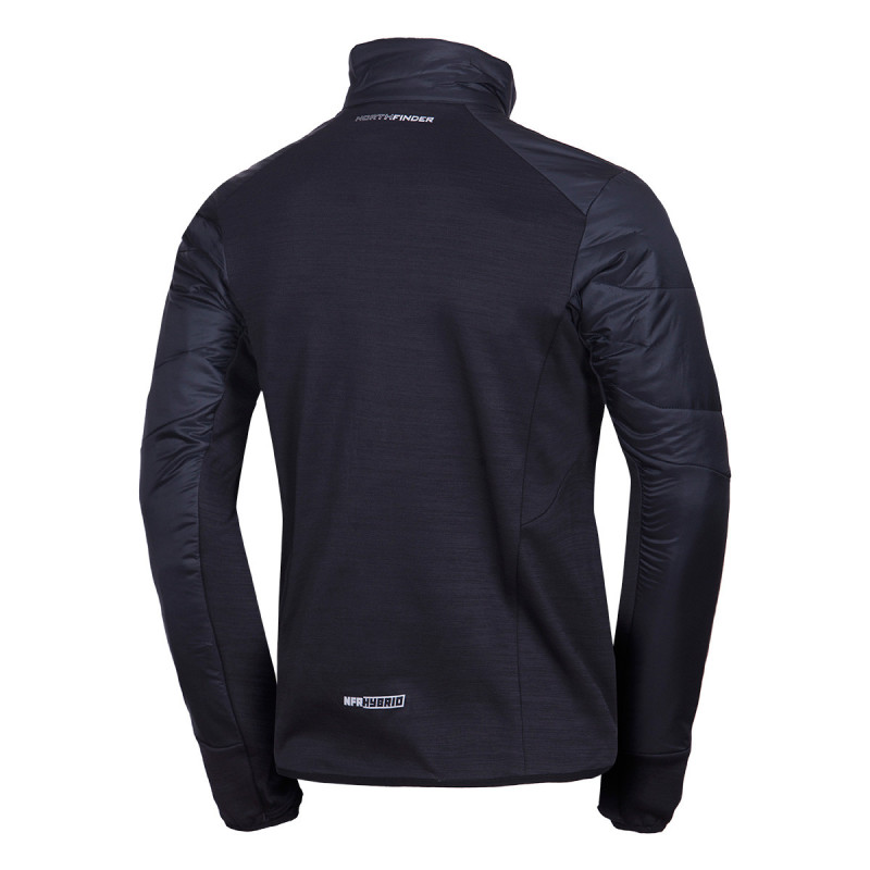 MI-3812OR men's hybrid windproof outdoor sweater with PrimaLoft ELDON - 