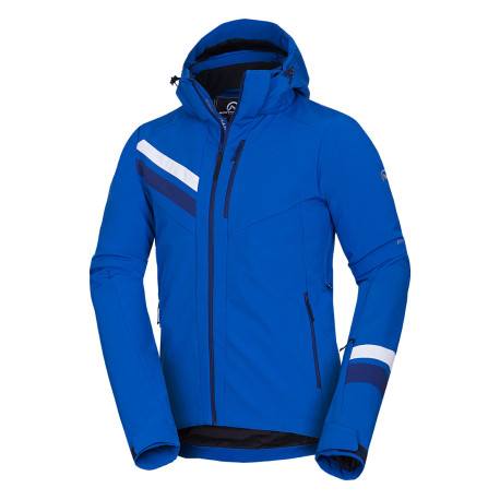 Men's insulated softshell ski jacket ELMER