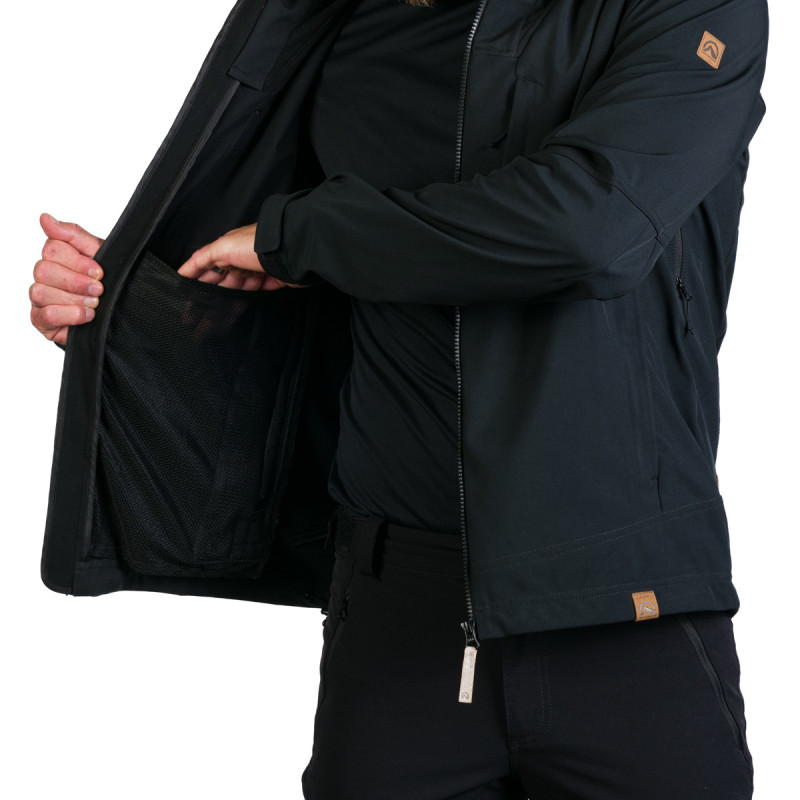 BU-3971AD men's softshell jacket 3L AUGUST - 