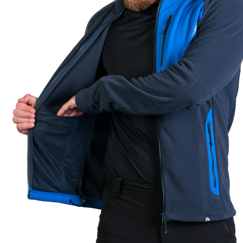 Férfi fleece pulóver Polartec® Micro 200 PUPOV - <ul><li>Klasszikus fleece pulóver kempingezéskor, halászatra vagy sátrazni</li><li> Egész ébvben viselheted mint hőszigetelő réteg</li><li> Tökéletes légáteresztés és időtállóság</li>