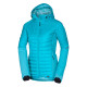 BU-6131OR women's outdoor hybrid like down jacket with softshell PHYLLIS