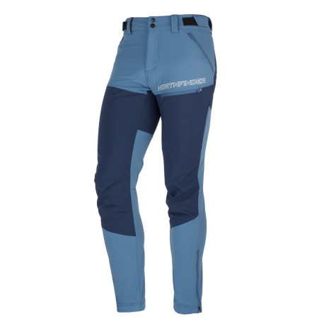 Pantaloni hibrizi softshell 3L de trekking pentru barbati Rod