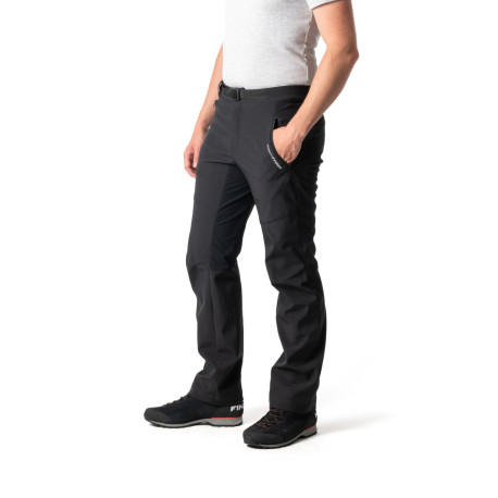 Men's hybrid softshell hiking pants with stretch panels with increased breathability KEENTH