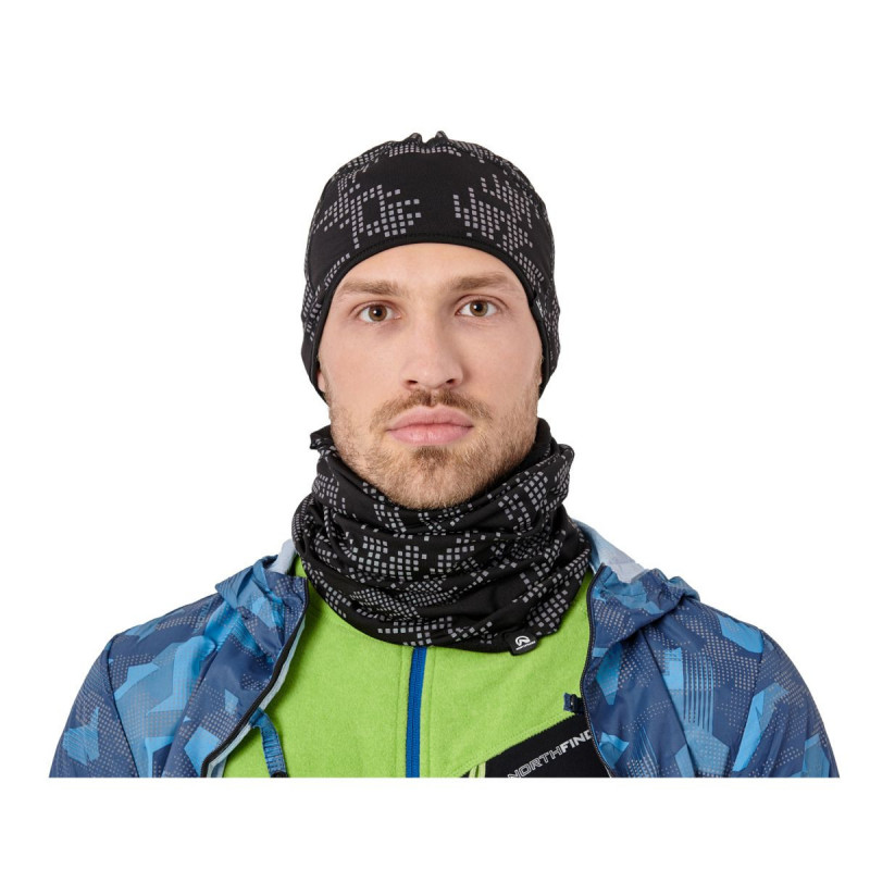 AS-1030OR unisex active scarf 4 way stretch reflective DONGSTY - 