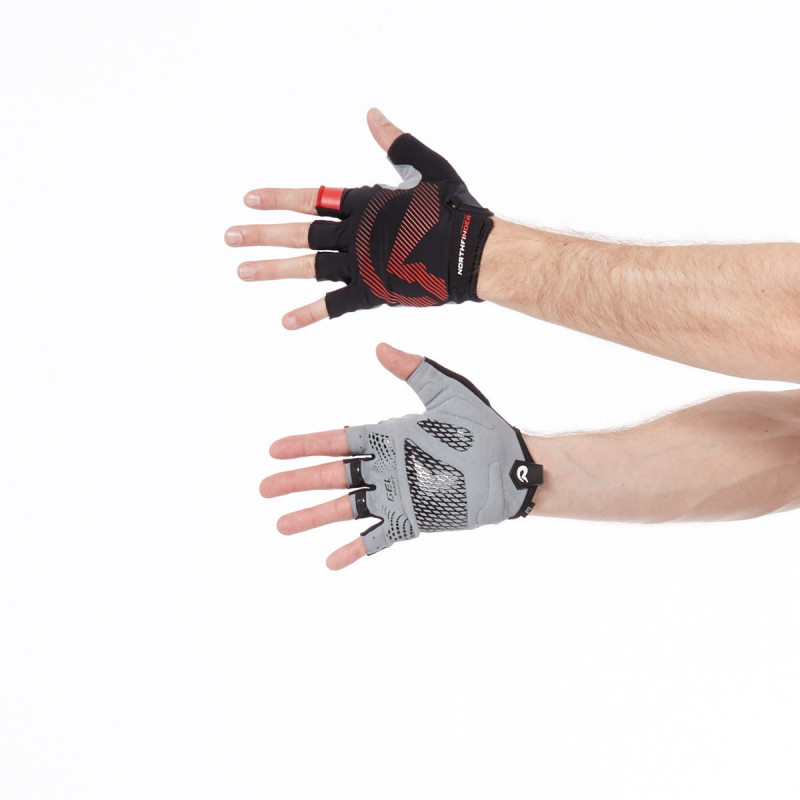 Pánské rukavice Hi-tech cyklistické s gélovou výplní MYSHORT