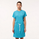 TR-4385SP women's stripe T-shirt long style EWKIA