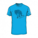 TR-3398SP men's freetime T-shirt solid cotton with rider DRAHAM