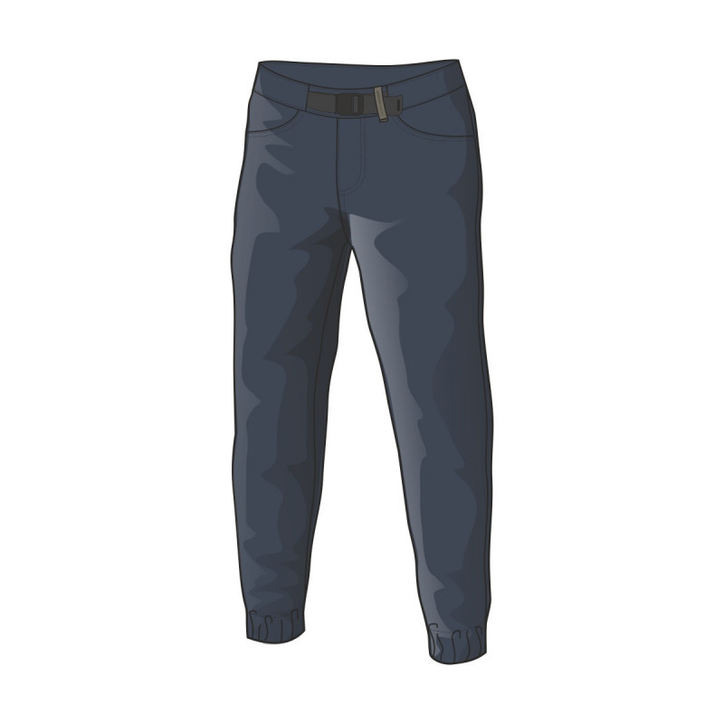 Men's trendy trousers twill stretch 1-layer EMILIO