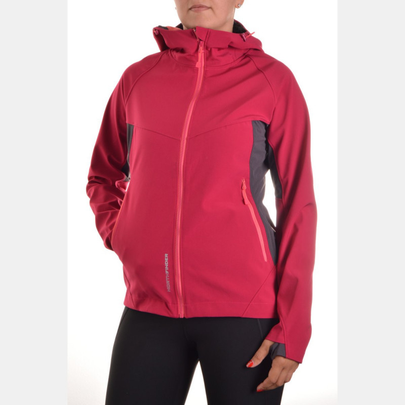 Women's outdoor jacket 3-layer softshell VIOLFYINA