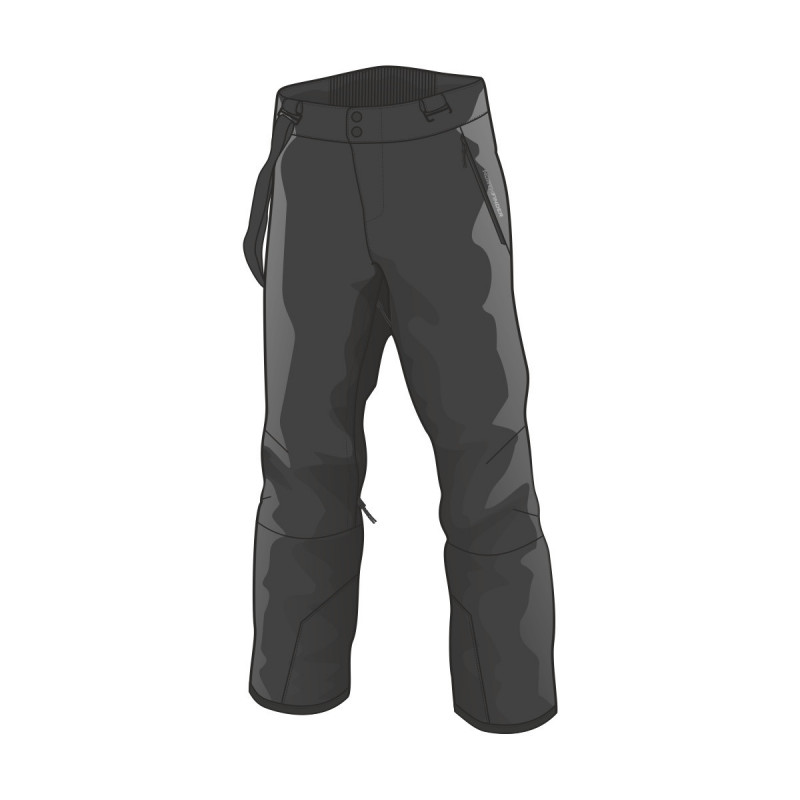 Pantaloni izolate pentru bărbați schi la modă KEAGAN 2 straturi