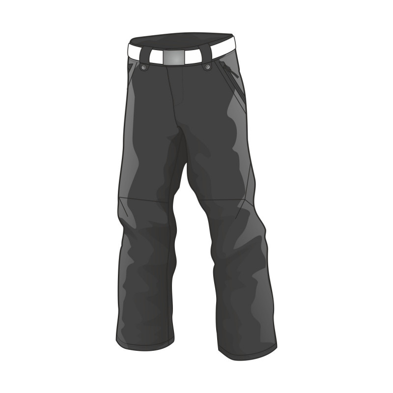 Izolirane moške 2-slojne freeride smučarske hlače RILEY