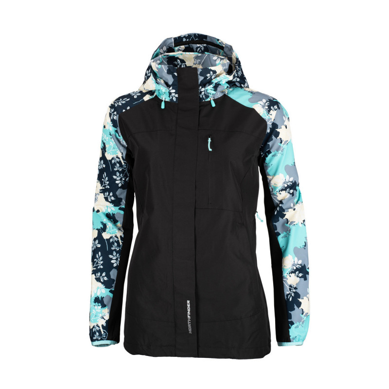 Women ́s outdoor jacket 2-layer with pattern DIZERA