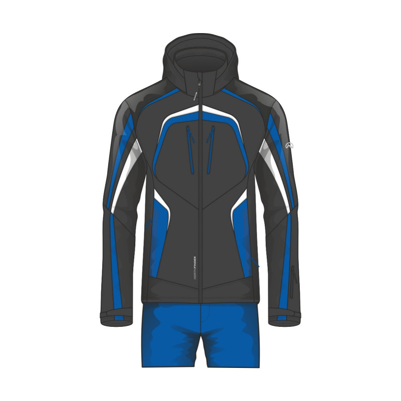 NORTHFINDER men's insulated jacket ski classic 2-layer MALACHI