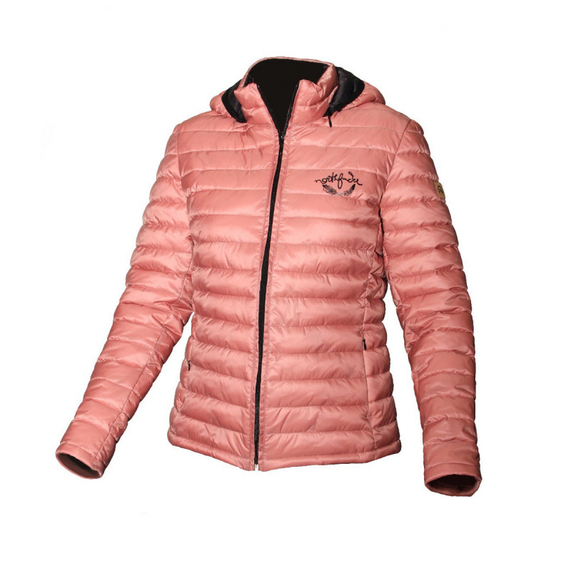Women's like down jacket street series with hoodie QUINA
