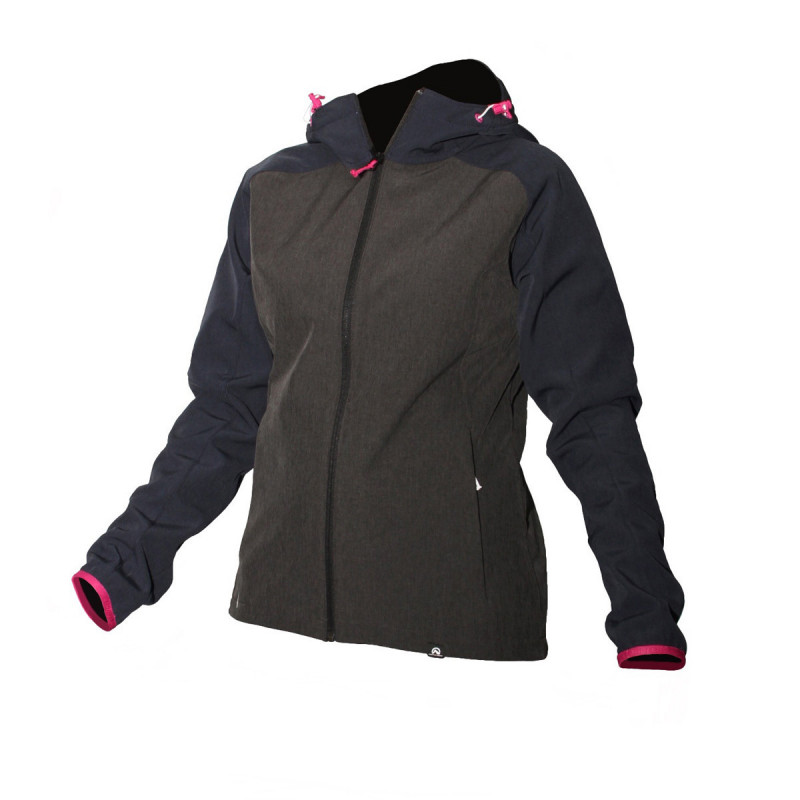BU-4542OR women's jacket softshell- strong melange 3L MINEA