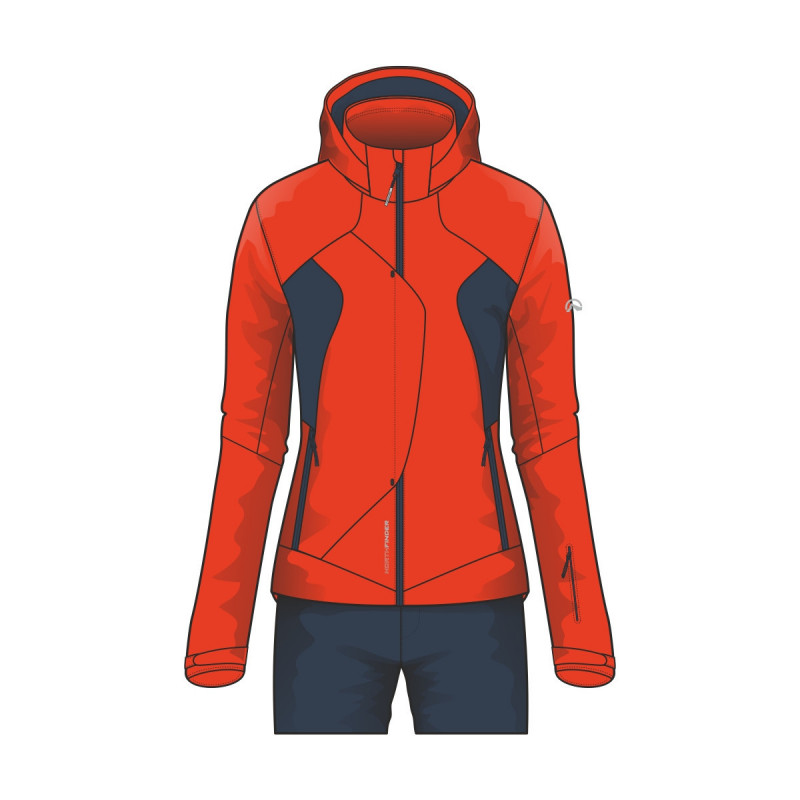 NORTHFINDER women's insulated jacket ski active 2-layer HEIDI